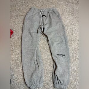 Essentials Men Gray Sweatpants
